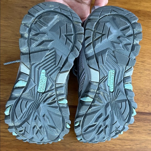 Merrell Dark Purple and Gray Trail Boots - Picture 10 of 12